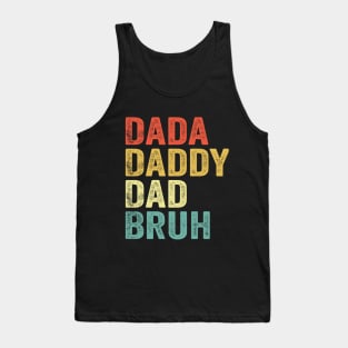 Dada Daddy Dad Tank Top